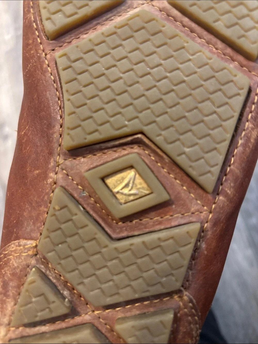 Sperry Men's Chestnut Brown Leather Gold Cup™ Harpswell 2-Eye Driver